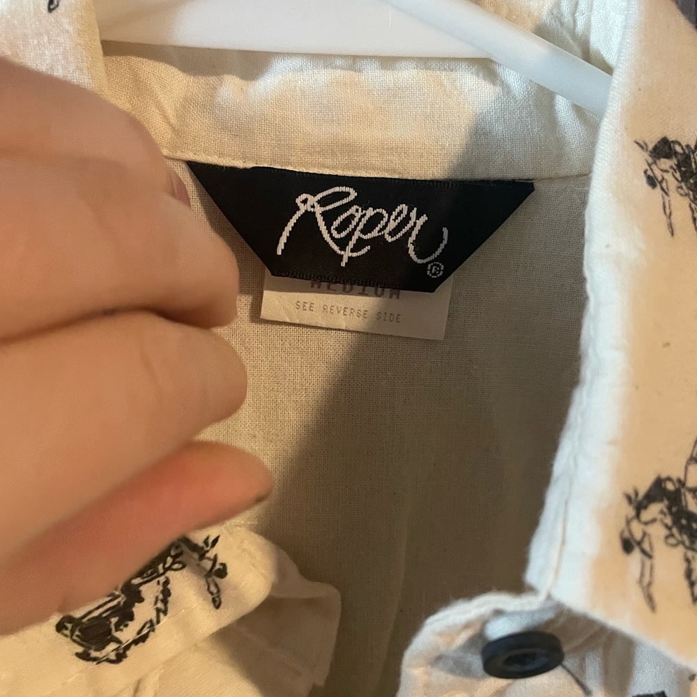 Vintage Roper button down shirt - Picture 4 of 5